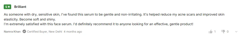 customer review screenshot image