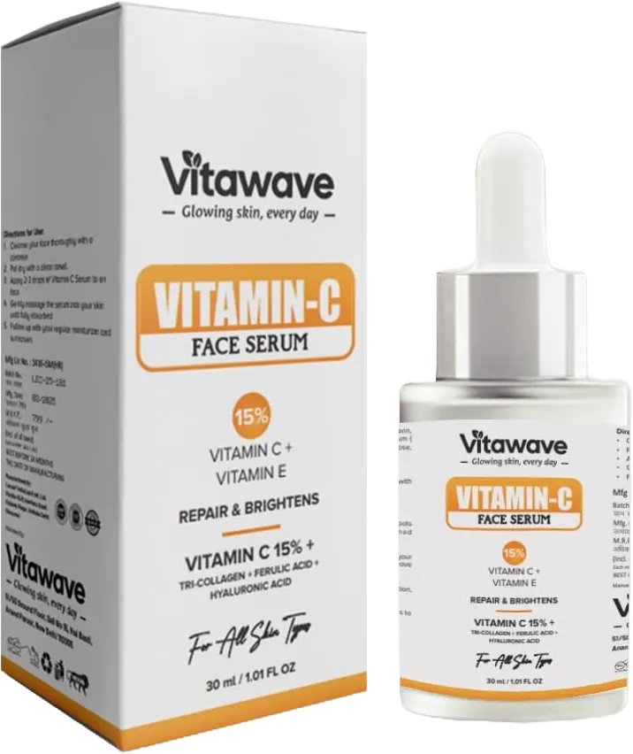 vitawave vitamin c face serum transparent image