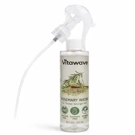vitawave rosemary water hair mist 200ml spray bottle